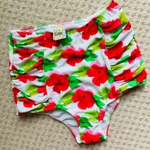 Kortni Jeane Floral Swim Bottoms